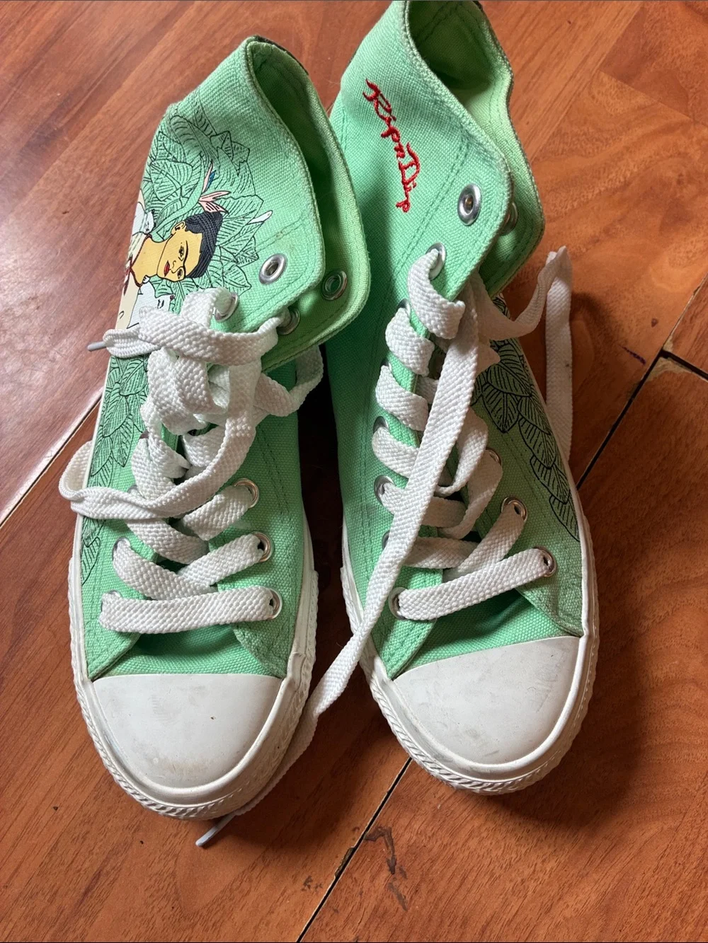 Rip n dip Frida Kalo hi-top sneakers